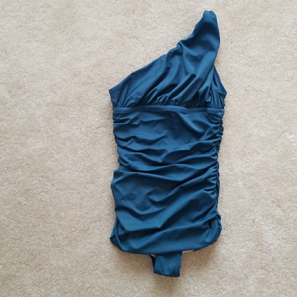J crew one shoulder bathing suit